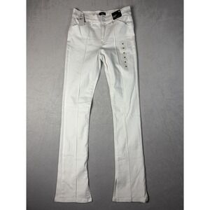 NWT Women's Express Denim White Jeans Skyscraper Mid Rise  Size 6R